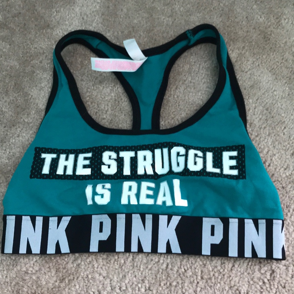 Victoria’s Secret pink sports bra